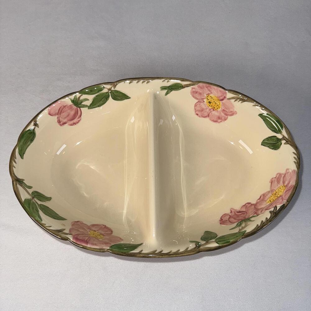 Franciscan Desert Rose Divided Dish - Picture 5 of 5